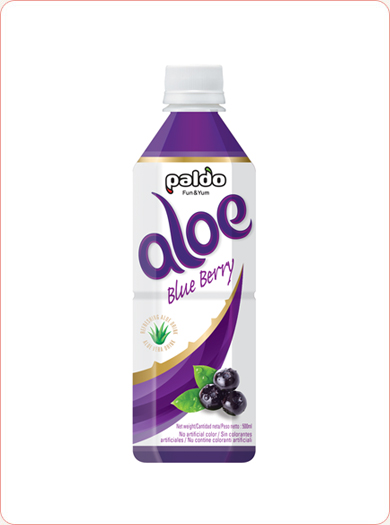 Paldo Aloe Drink Blueberry