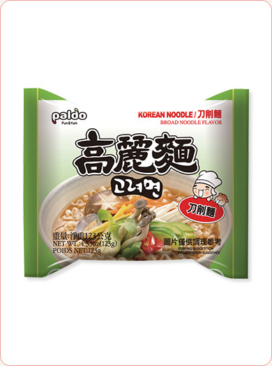 Korean Noodles Broad Flavor