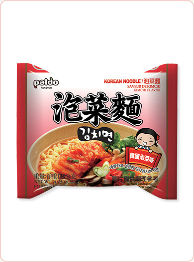 Korean Noodles Kimchi Flavor