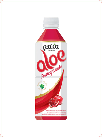Paldo Aloe Drink Pomegranate