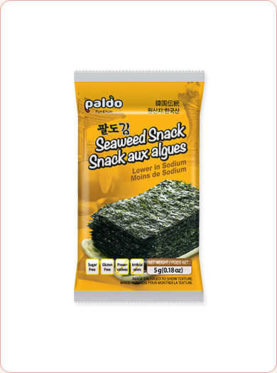 Paldo Seaweed lower in sodium